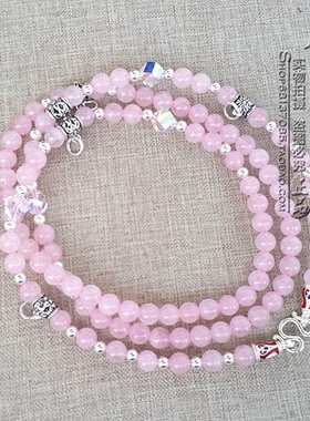 天然银色泰国佛牌挂链