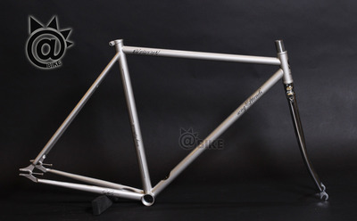 进化复古钢车架组银色车架组