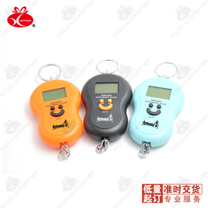 塑料便携电子秤订做手提秤企业广告创意家居生活礼品定制可印logo