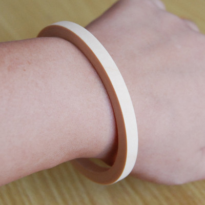 毛胚diy饰品配件漆画木头手镯