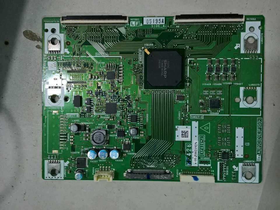 夏普LCD-52E77A逻辑板 KF426 XF426WJ RUNTK CPWBX WJ F426 ZZ