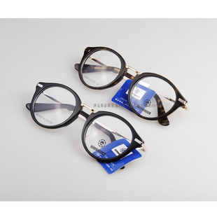 女眼睛女款 复古近视镜 配片镜框 金属镜腿板材 2002 全框