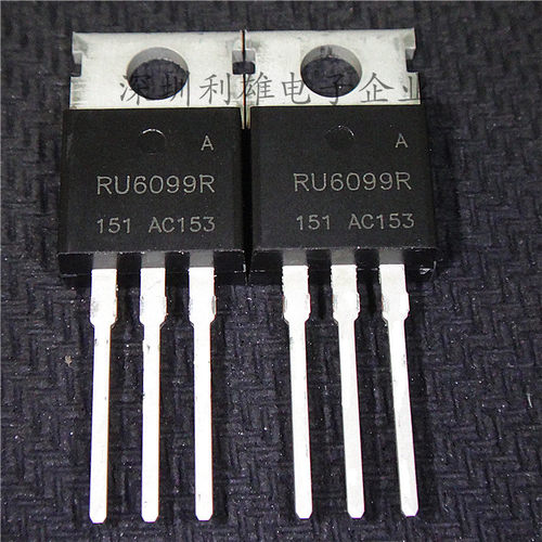 全新 RU6099R  TO-220  N沟道  120A/60V  逆变器  现货