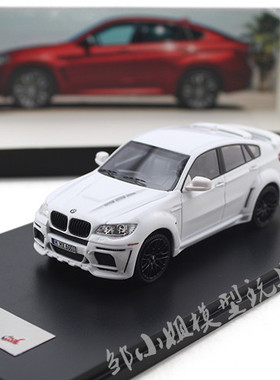 全新现货1:43 Premiumx X B*MW X6 宝*马轿车 白色轿跑 汽车模型