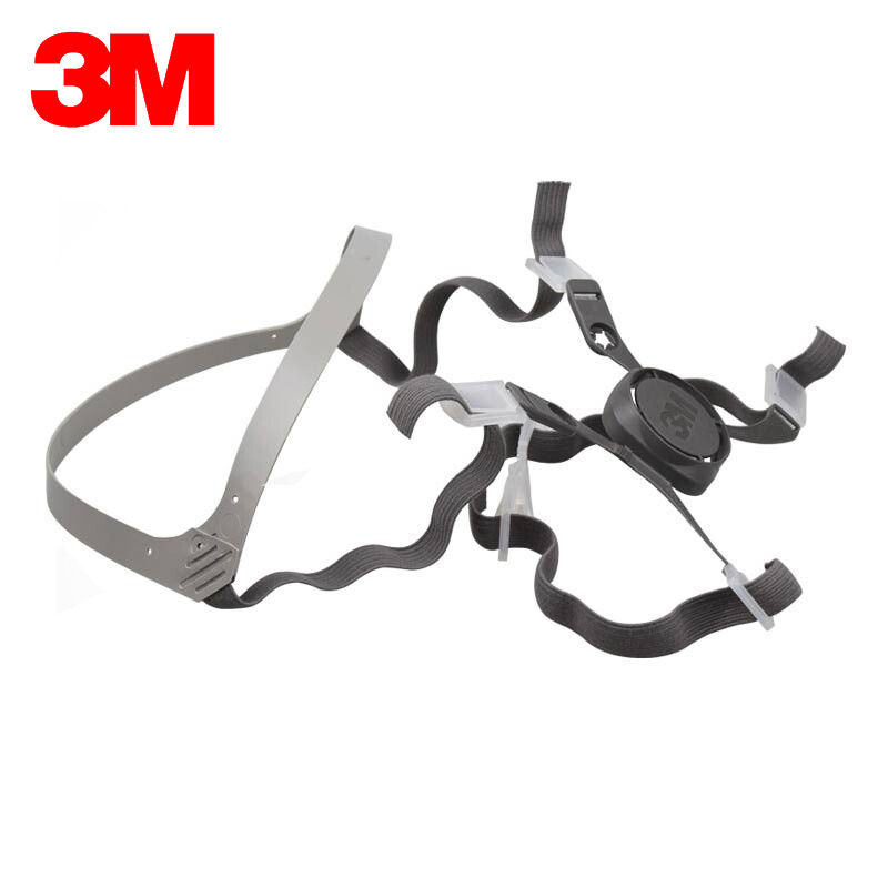 3m 6281头带组合 6100 6200 7502防毒面具 防尘面具 口罩 配件