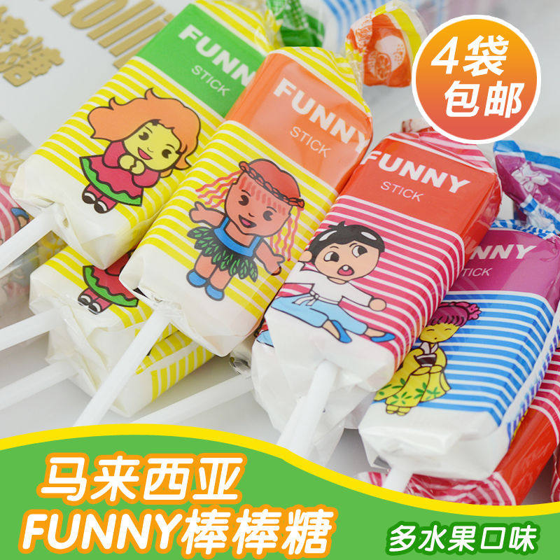 Malaysia Imported FUNNY Fruit lollipops 24 branch childhood Ice cream Lollipop children snacksin the Snacks/Nuts/Specialty , Sweets and snacks/Jelly/Pudding , Candy  category - from Buy2taobao.com to provide professional Taobao agent buy service