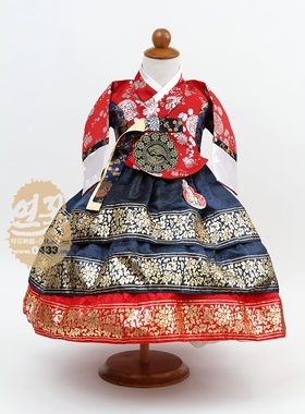 女孩舞台演出韩式女童韩国大长今朝鲜族民族服装儿童韩服H-E01571