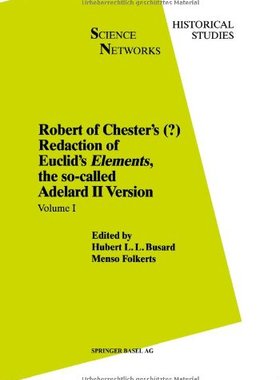 【预售】Robert of Chester S Redaction of Euclid S Elem...