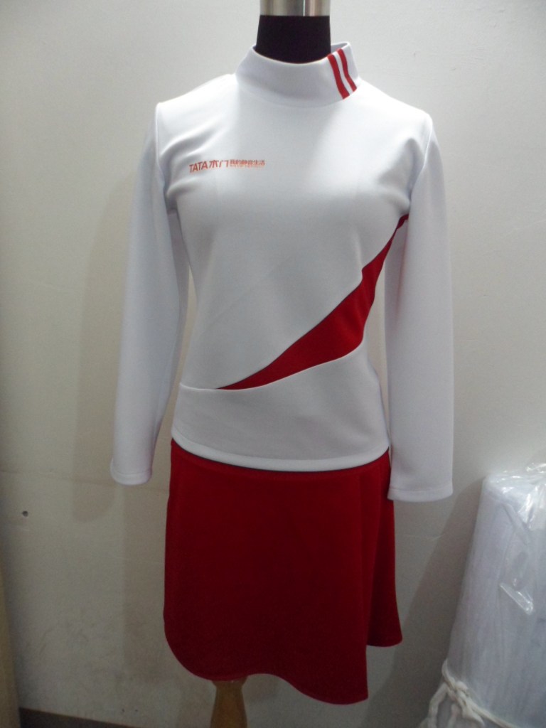 长袖促销员服装女化妆品工作服夏季啤酒牛奶饮料促销员工作服