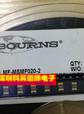 BOURNS贴片 MF-MSMD020-2 自恢复保险丝 1812 0.2A 200MA 30V