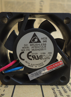 4015 台达 AFB0412LB 12V 0.09A 硬盘 录像机4CM滚珠轴承散热风扇