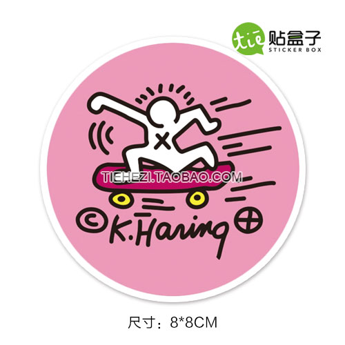 滑板潮牌贴纸 机车贴纸 行李箱旅行箱贴纸滑雪板冲浪板防水3M贴纸