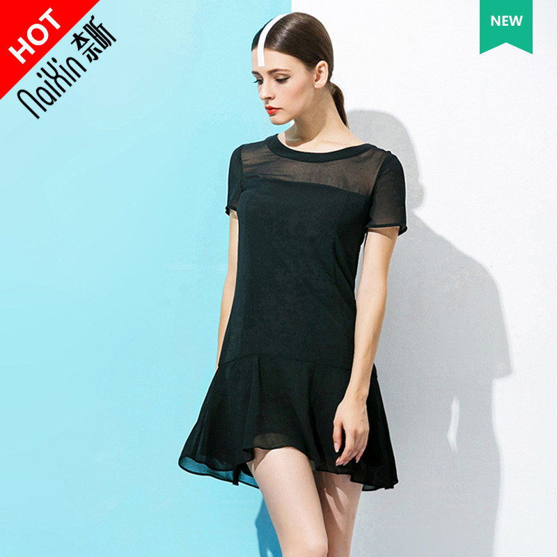 奈昕定制 4387私人服装新装max dress修身网纱拼接连衣裙大气潮流在类目 女装/女士精品, 连衣裙中 - 来自Buy2taobao.com提供专业的淘宝代购服务