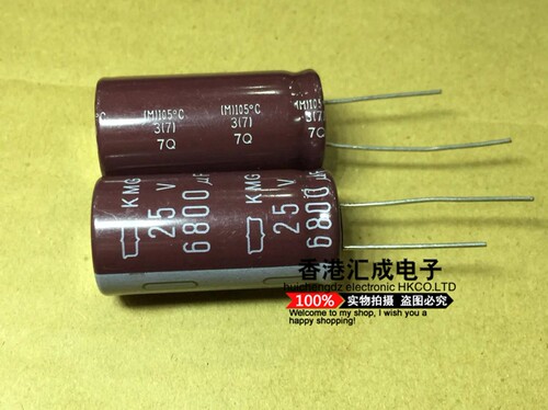 25V 6800UF 6800UF 25V 18X35MM DIP2 电解电容 全新原装
