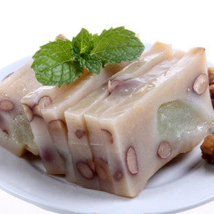 厦门特产黄则和糯米花生红枣四果年糕666g白糖红糖年货萝卜糕包邮