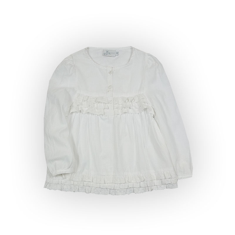 Chemise fille à manche longue - Ref 2085914 Image 1