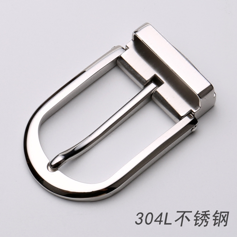 男士不锈钢裤带扣头无头皮带头