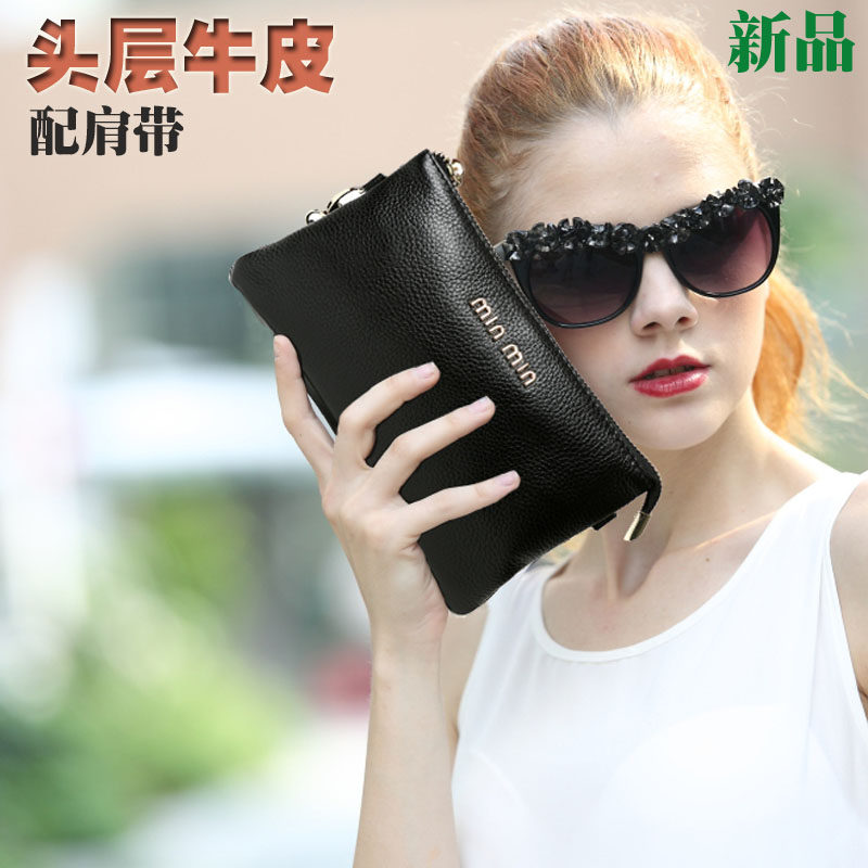 2019夏女真皮小手包头层牛皮手拿包单肩斜挎小包大容量手机零钱包在类目 箱包皮具/热销女包/男包, 女士包袋中 - 来自Buy2taobao.com提供专业的淘宝代购服务