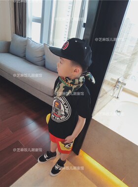 儿童百搭风纯棉短袖T恤