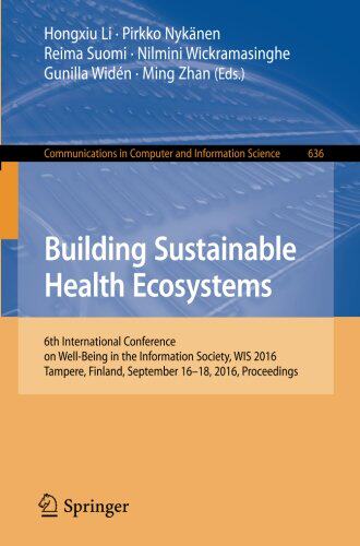 【预订】Building Sustainable Health Ecosystems
