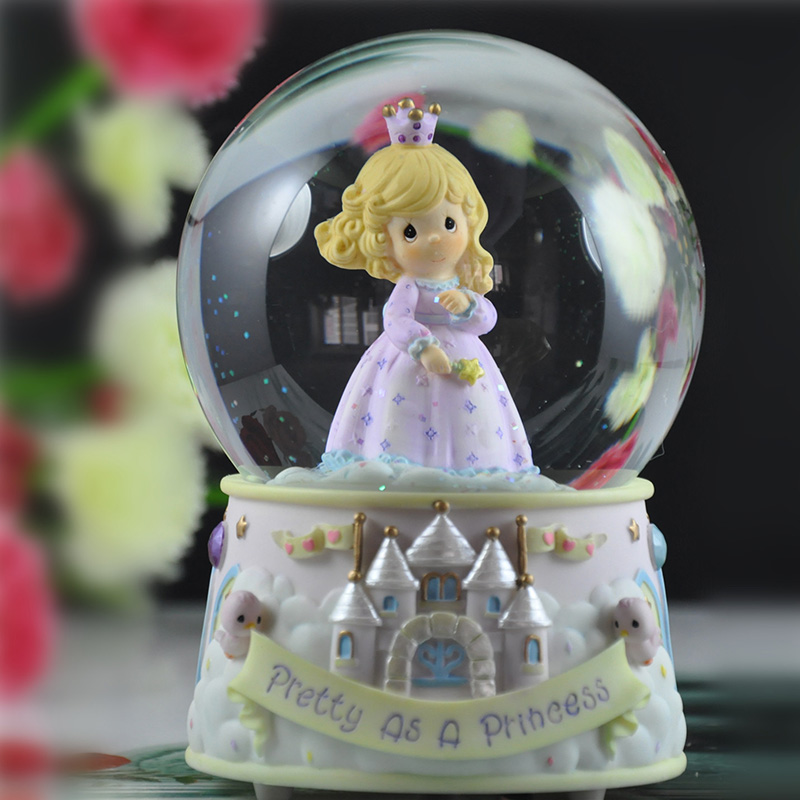 水滴可爱公主水晶球音乐盒八音盒送女友生日礼品儿童节礼物包邮在类目 家居饰品, 装饰器皿, 音乐盒中 - 来自Buy2taobao.com提供专业的淘宝代购服务