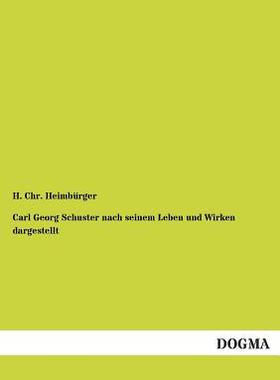【预售】Carl Georg Schuster Nach Seinem Lebe...