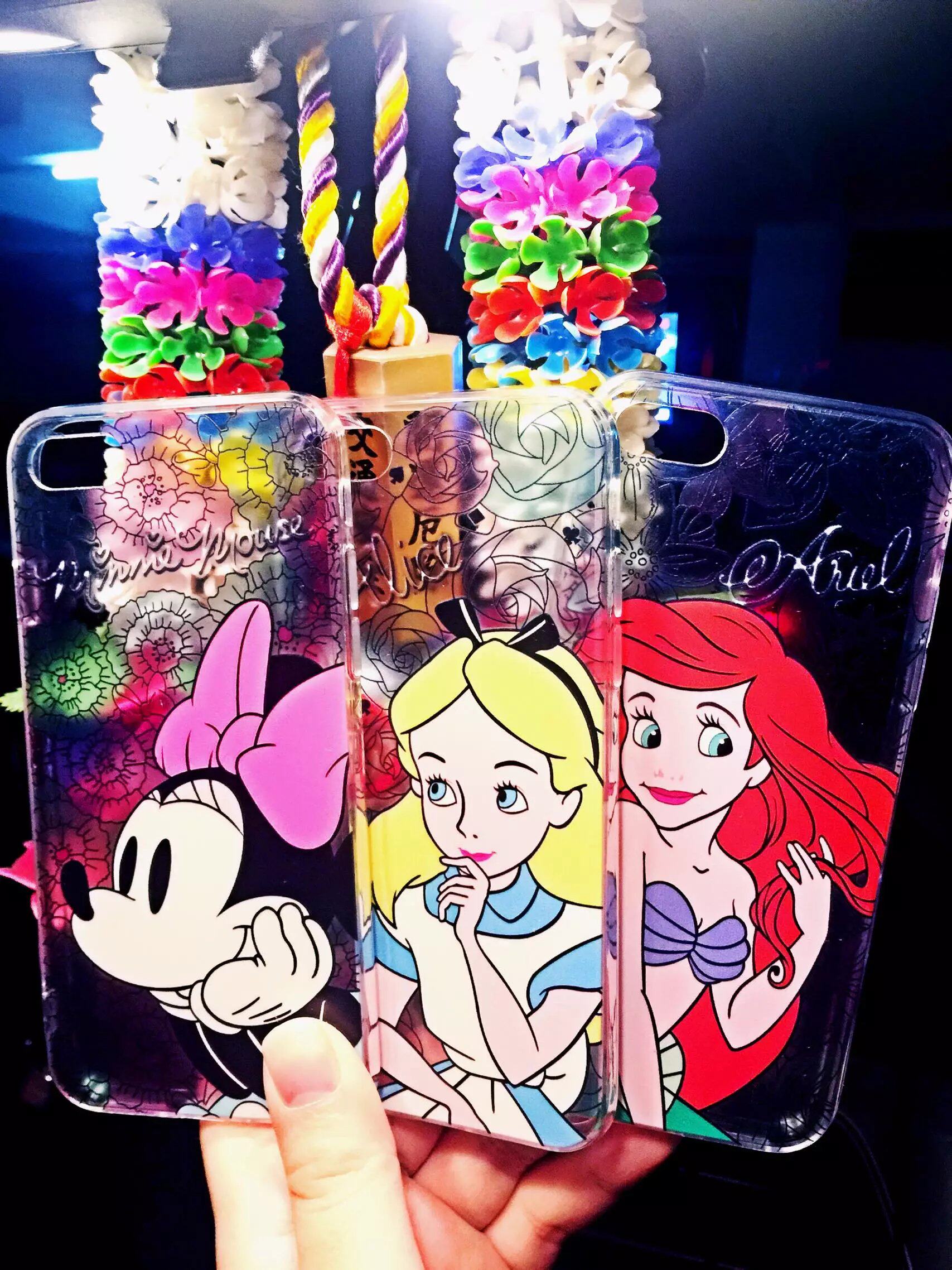 Cartoon flowers Minnie Alice mermaid Samsung S7 S6 edge + plus Mobile phone shellin the 3C Digital Accessories, Cell Phone Accessories , Phone Protection Case/Shell  category - from Buy2taobao.com to provide professional Taobao agent buy service