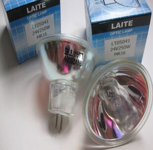 LAITE LT05041 24V250W 150W显微镜杯泡内窥镜冷光源灯泡MR16