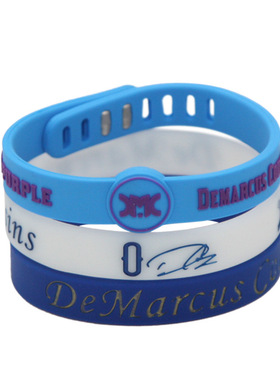 鹈鹕队0号考辛斯签名手镯环3条装篮球体育运动硅胶腕带三件套饰品