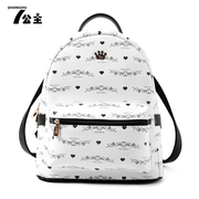 Princess Korean fashion new bag school shoulder bag backpack doubles 2015 autumn and winter air leisure travel bags