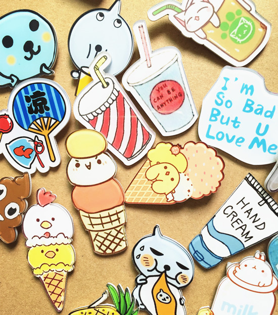 Broche Lovers en autre - Ref 1184265 Image 4