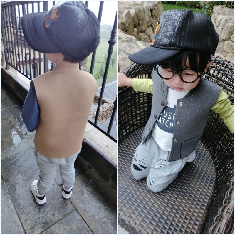 Gilet enfant en Toile de coton - Ref 2070487 Image 1