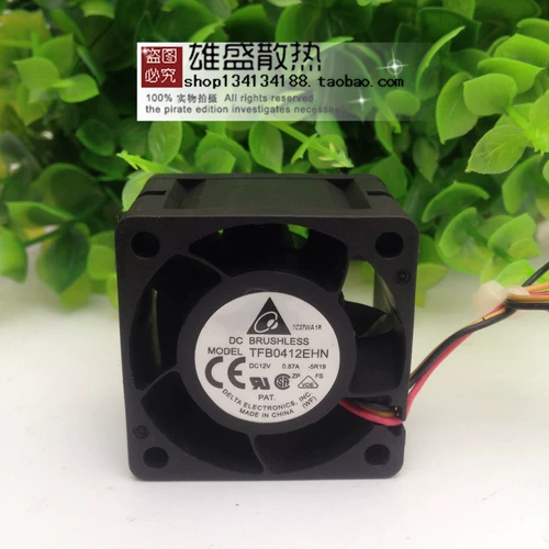 Delta Tida 4cm 3 Line 4028 12V 0,87A TFB0412EHN Server Fan Fan Fan