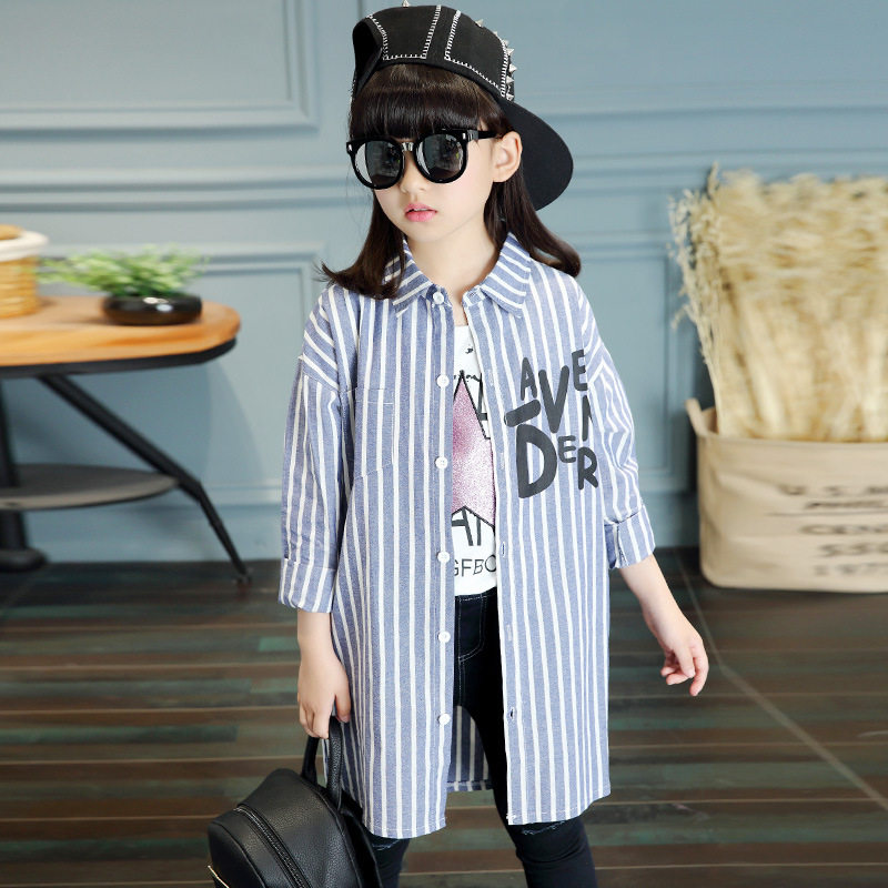 Chemise fille à manche longue - Ref 2086193 Image 3