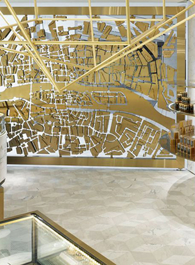 Yabu雅布-酒店铺面商业室内设计作品集 概念意向参考图片