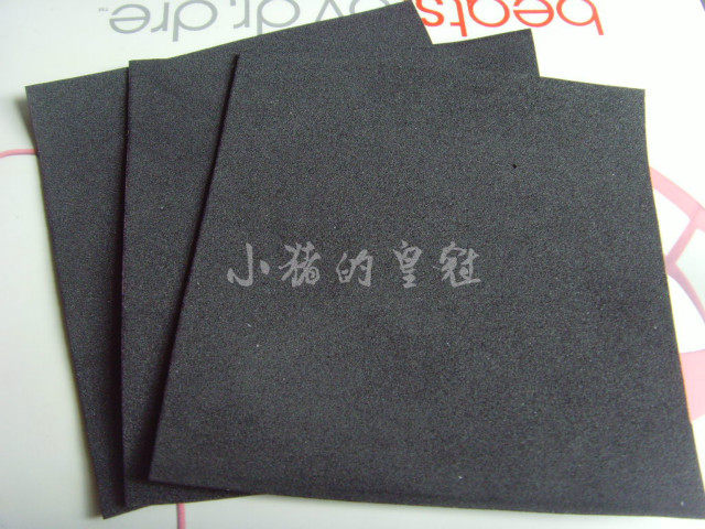 DIY耳机材料 耳机隔音棉 腔体隔音棉 头戴耳机隔音棉 10CM×10CM