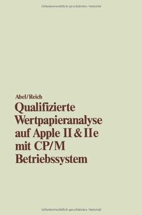 【预售】Qualifizierte Wertpapieranalyse Auf Apple II & II E