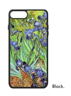 适用于iPhone油画彩色田野花风景Xr手机壳max保护套678plus硅胶11