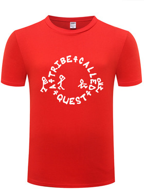 2017纯棉男式短袖T恤 A Tribe Called Quest 美国 街舞嘻哈