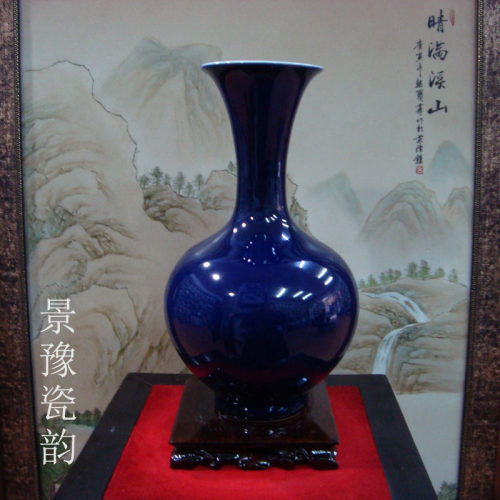 景德镇乾隆仿古书房玄关装饰摆件