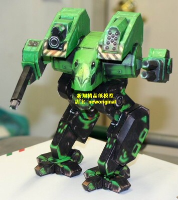 b机甲指挥官Hellhound机器人前线任务机甲模型