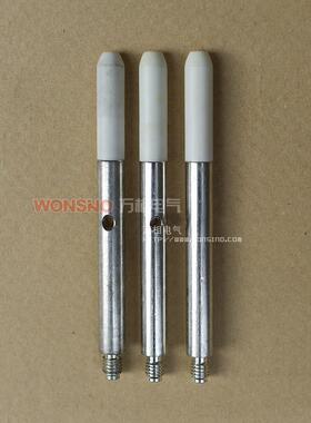 美式肘头插拔杆铜导电杆肘型ZL-15/200A插拔头连接杆灭弧导电棒