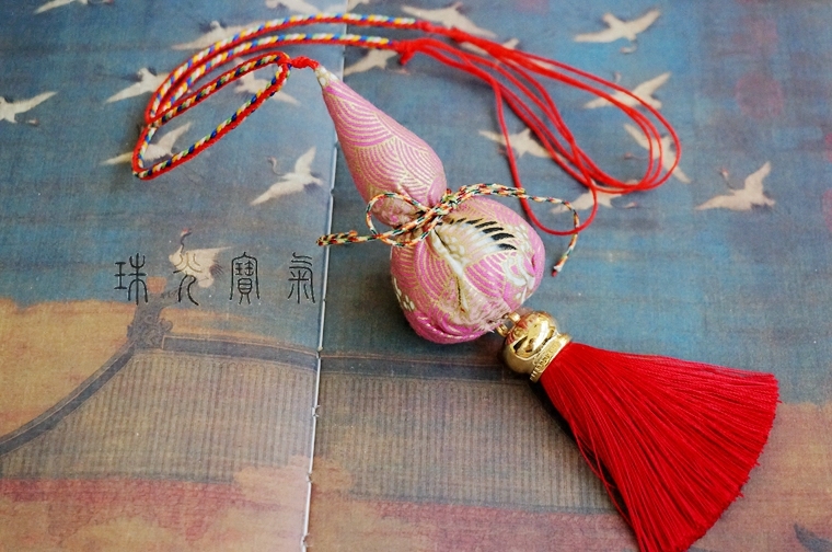 *JINYUN RUIHE* TASSEL PINGAN GOURD SACHET PENDANT HANFU CAR DRAGON BOAT FESTIVAL WARDROBE INSECT PROOF