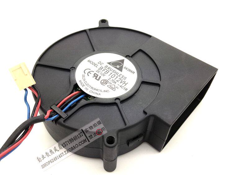 台达 烧烤炉专用抽风风扇 鼓风机 BFB1012VH 9733 12V 2.7A
