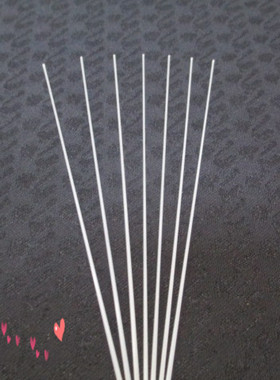 diy浮漂材料 高档漂尾软尾(先径0.5)(元径1.0)长12公分