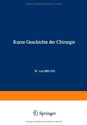 【预订】Kurze Geschichte Der Chirurgie