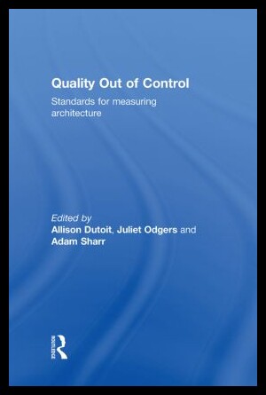 【预售】Quality Out of Control: Standards for Measuring