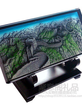 创意商务礼品水晶浮雕出国送外