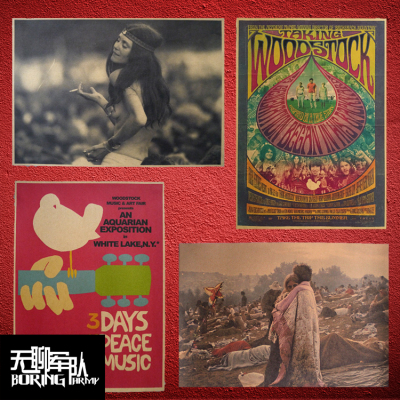 伍德斯托克woodstock牛皮纸海报
