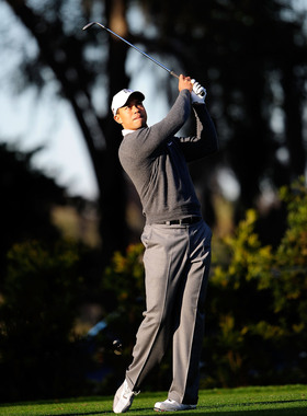 高尔夫明星海报老虎伍兹房间客厅海报装饰高尔夫球会所挂画T2817A